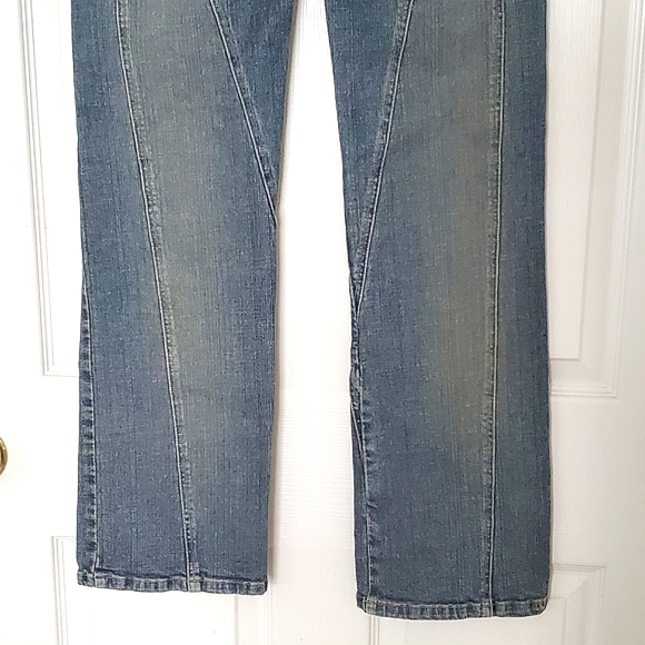 Rue21 Stretch Low Rise Denim Jeans with Belt - Picture 8 of 10